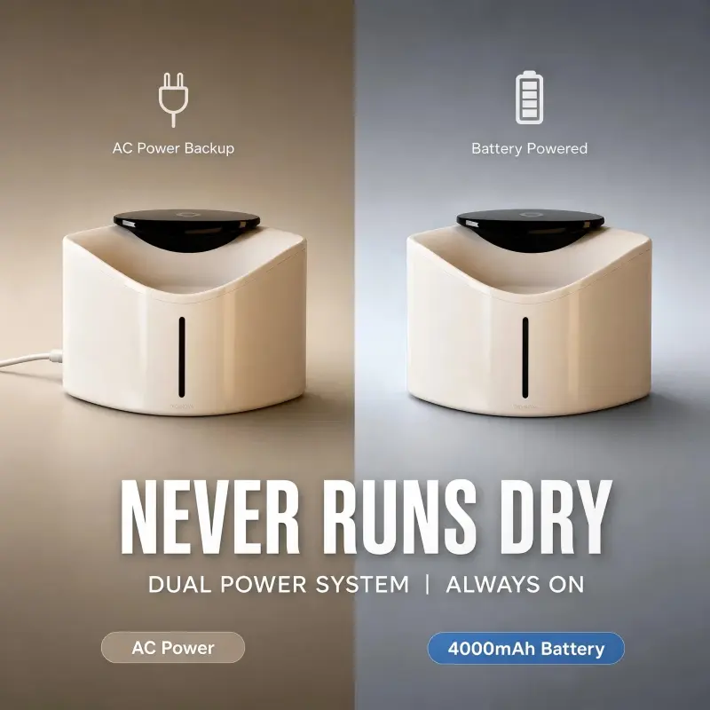 Smart Wireless Pet Water Fountain