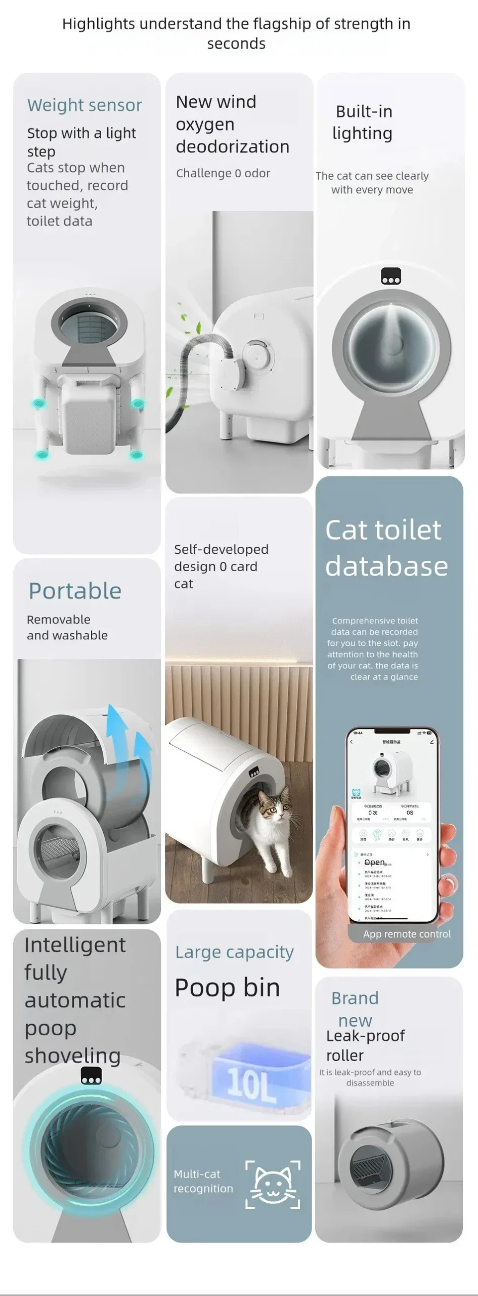 FK-PSB04 cat litter box