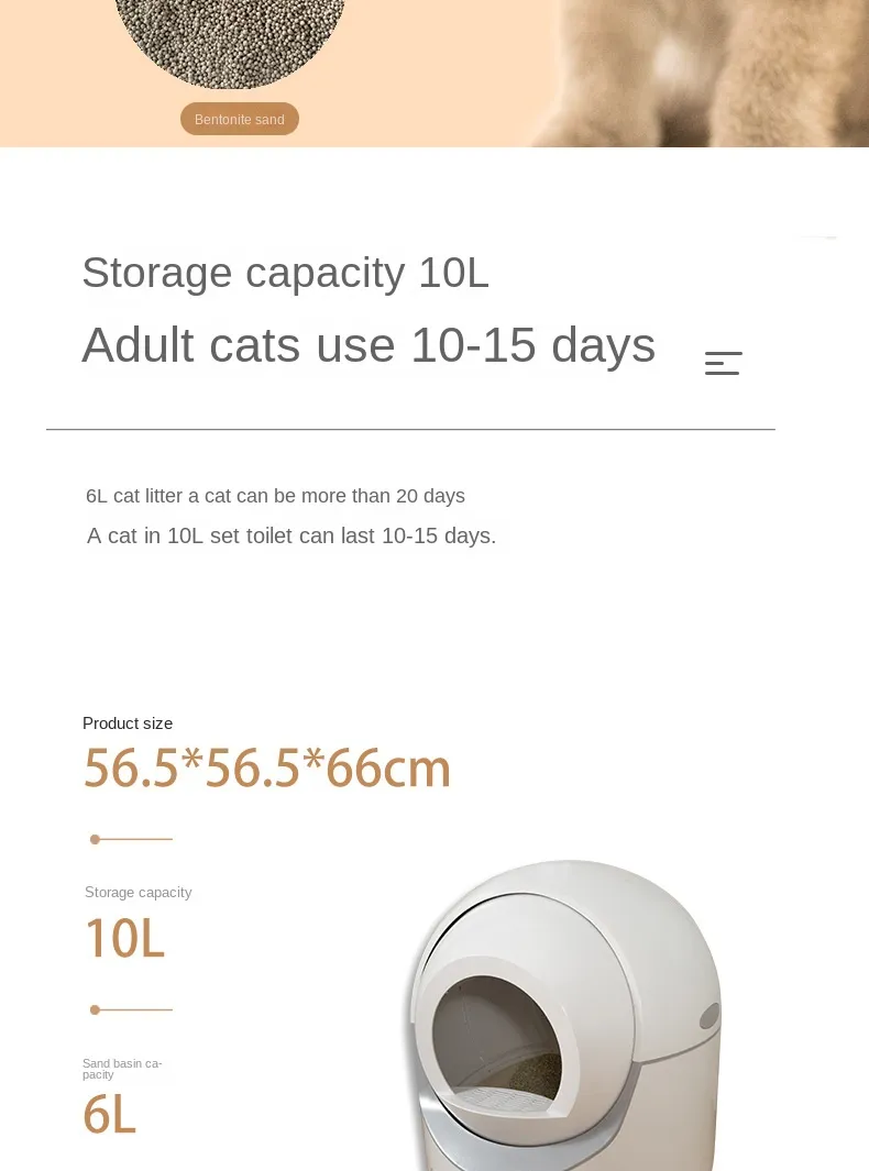 Mini Cave Litter Box with WiFi