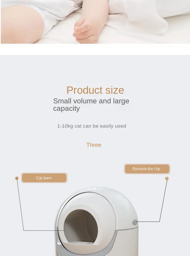 Mini Cave Litter Box with WiFi