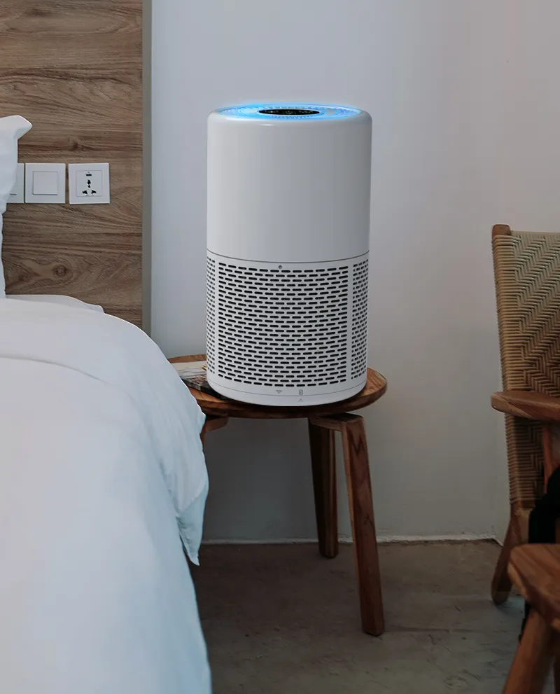 Durable Mini Pet Air Purifier - Low Noise, Easy Filter Replacement System