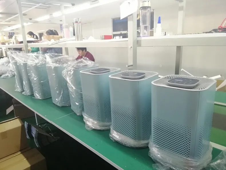 Compact Smart Air Cleaner - Improves Air Quality for Pets & Homes