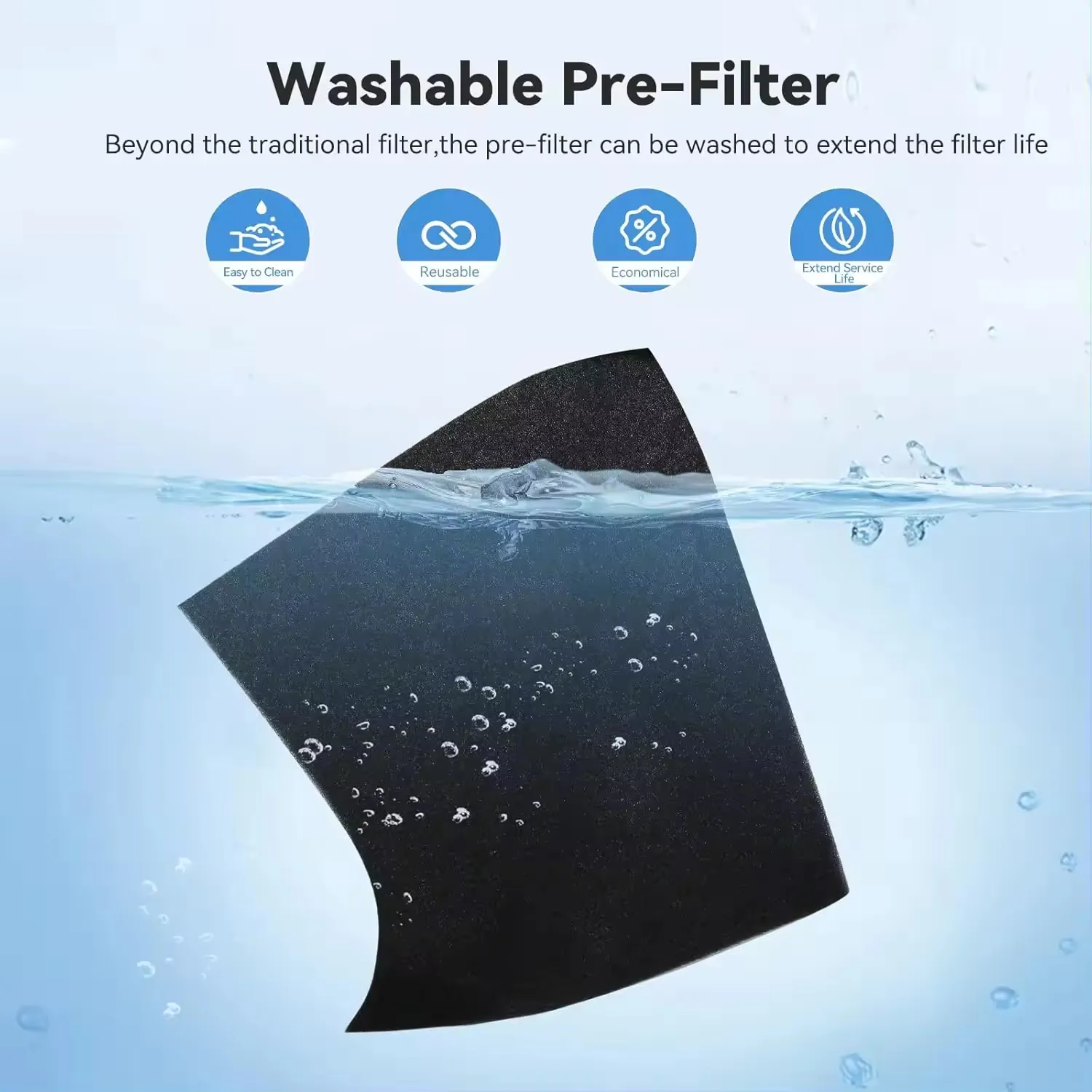 Pet Air Purifier with True HEPA Washable Pre Filter UV Sterilization for Home