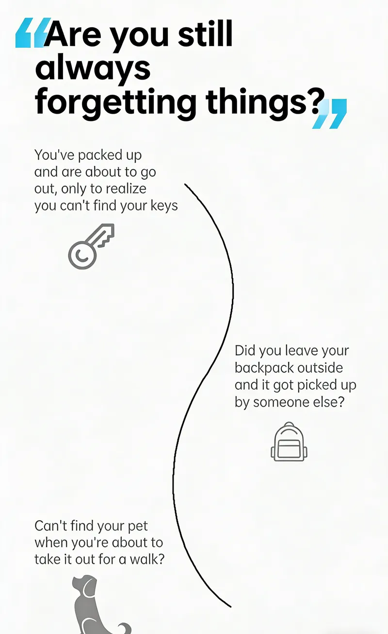 Pet Child Anti Lost Tracker IOS Locator Anti Lost Device