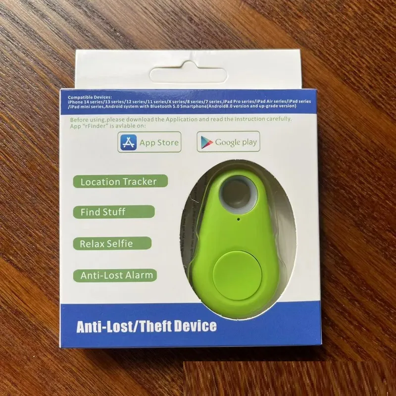 Water Drop Bluetooth Pet Tracker Anti Lost Device Safe Distance Alert Long Battery Life For Dogs Cats Keys Bags