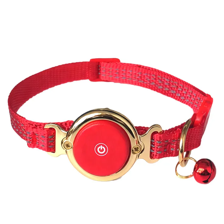 Mini Pet GPS Locator Collar Airtag Alternative FindMy Compatible Anti Lost Device for Cats and Small Dogs