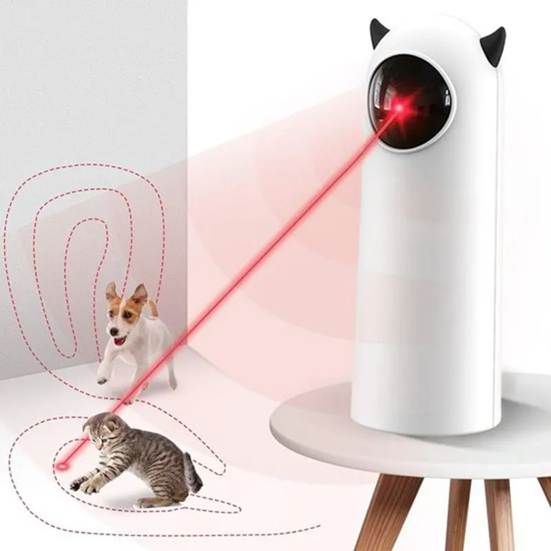 Electronic interactive cat toys
