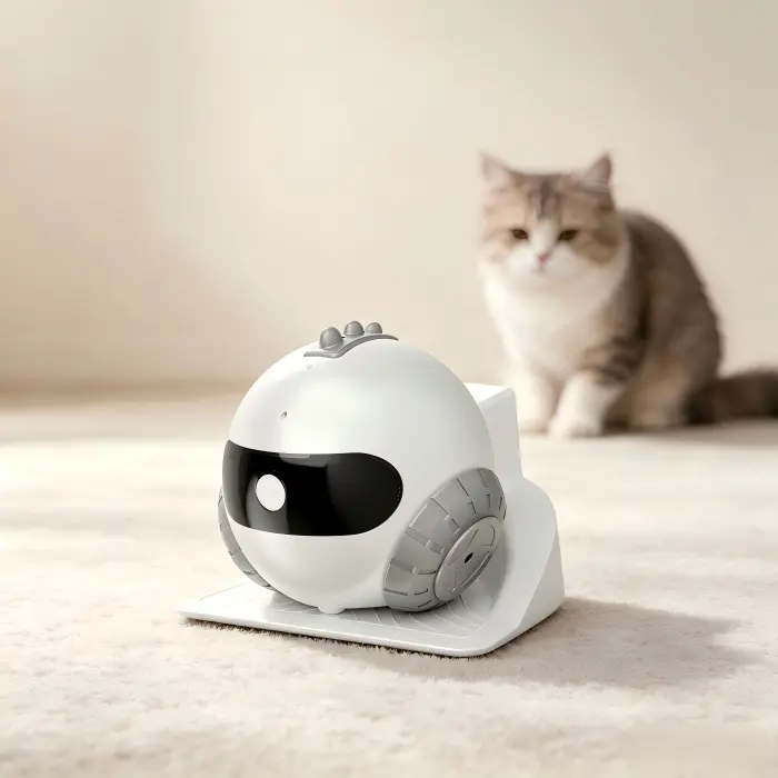 Automatic Pet Robot with Camera and Night Vision1