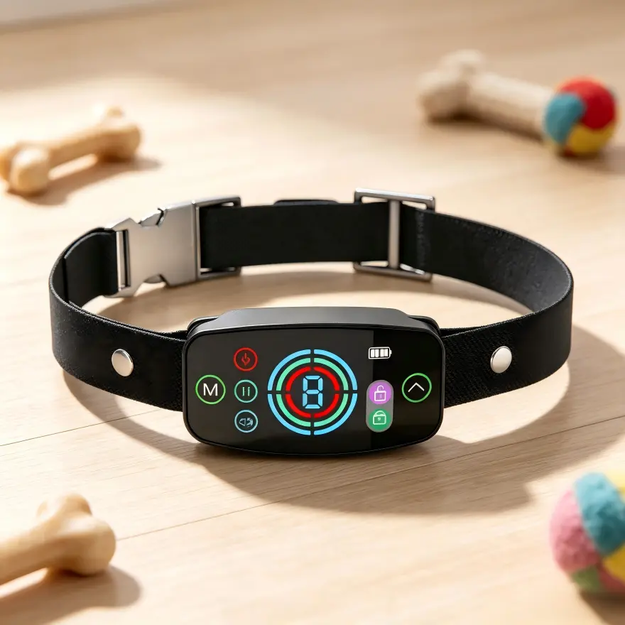 Touch Screen Dog Training Collar