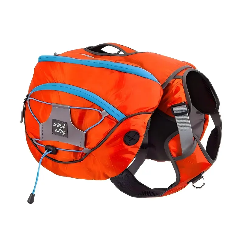 dog saddle backpack harness