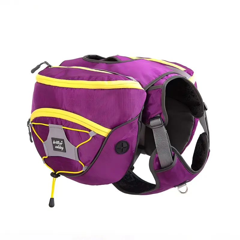 dog saddle backpack harness