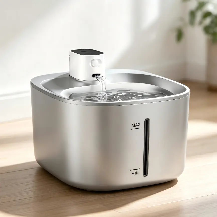 Ultimate Premium Stainless Steel Pet Water Fountain 4L Wireless - Image 4